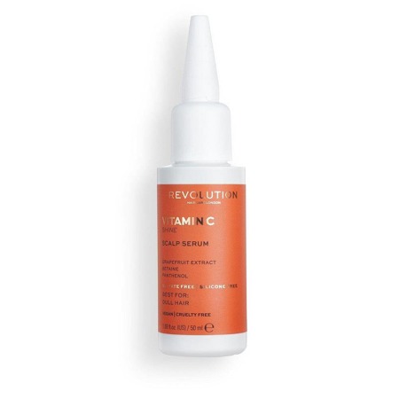 Haircare Vitamin C Shine Scalp Serum blizgesį suteikiantis serumas papilkėjusiems ir pavargusiems plaukams 50ml