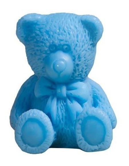 Happy Soaps Blue Baby Bear natūralus glicerininis muilas vaisių 30g