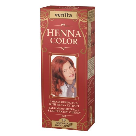 Henna Color balzamas koloryzujący z ekstraktem z henny 10 Owoc Granatu 75ml