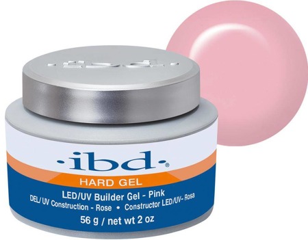 IBD Hard Builder LED/UV Gel Pink 56g