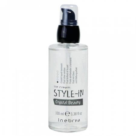 INEBRYA_Style-In Crystal Beauty fluid nabłyszczający do włosów 100ml