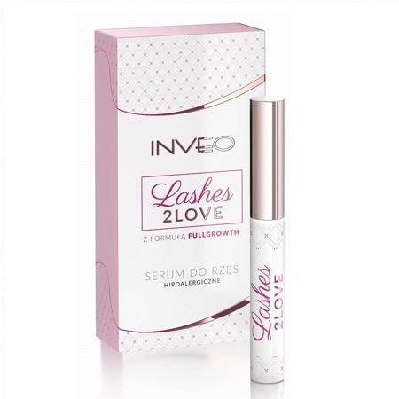 INVEO Lashes 2 Love hipoalerginis blakstienų serumas 3,5ml