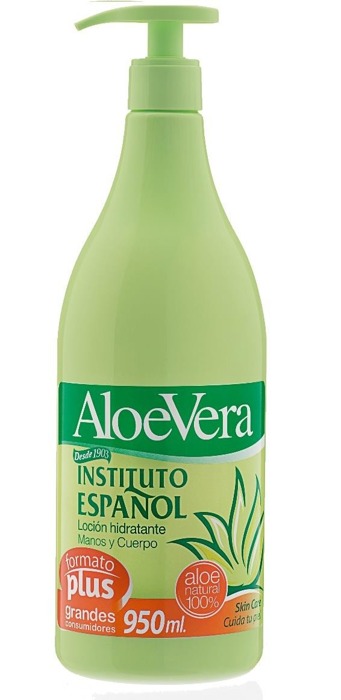 Instituto Espanol Aloe Vera drėkinamasis losjonas rankoms ir kūnui 950ml