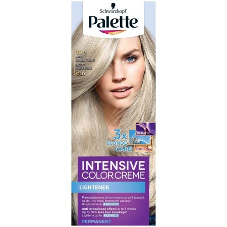 Intensive Color Creme kreminiai plaukų dažai C10 Frosty Silver Blonde