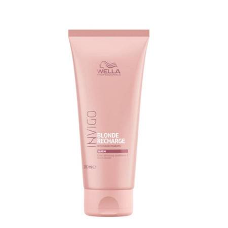 Invigo Blonde Recharge Color Refreshing Conditioner kondicionierius su spalvos pigmentais šiltai šviesiems plaukams 200ml