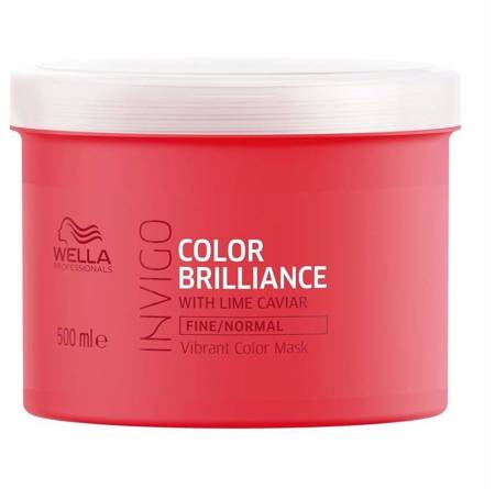 Invigo Color Brilliance Vibrant Color Mask Fine/Normal, skirta ploniems ir normaliems plaukams, stiprinanti spalvą 500ml