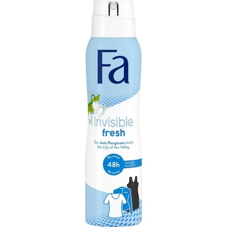 Invisible Fresh Lily of the Valley antiperspirantas 150ml