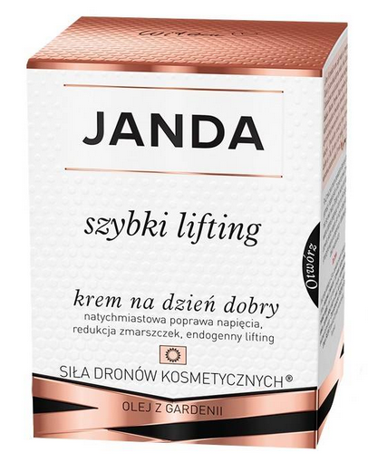 JANDA_Siła Dronów Kosmetycznych szybki lifting krem na dzień dobry Olej z Gardenii 50ml