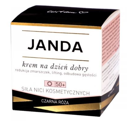 JANDA_Siła Nici Kosmetycznych krem 50+ na dzień dobry Czarna Róża 50ml