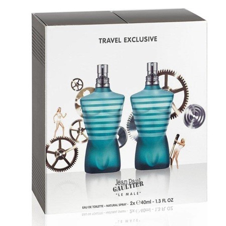 JEAN PAUL GAULTIER Le Male Duo EDT 2x40ml