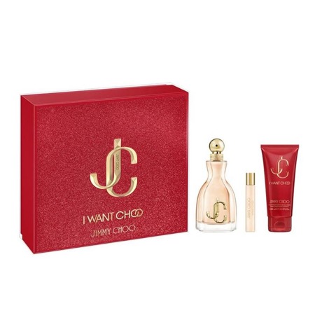 JIMMY CHOO I Want Choo EDP 100ml + Kūno losjonas 100ml + EDP 7,5ml