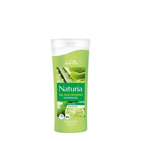 JOANNA Naturia Energizuojantis dušo gelis Aloes & Limonka 100ml