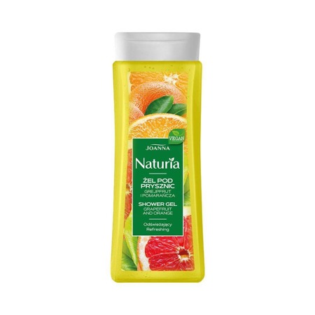 JOANNA Naturia Gaivinamoji dušo želė Grejpfrut & Pomarańcza 300ml