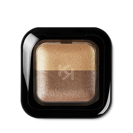 KIKO Milano Bright Duo Akių šešėliai 20 Pearly Gold - Perlamutrinis smėlis 2,5g