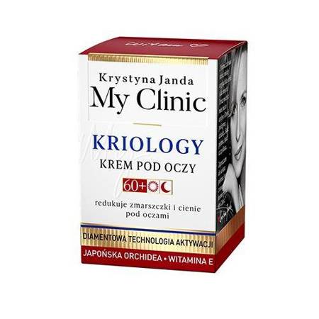 KRYSTYNA JANDA_My Clinic Kriology krem pod oczy 60+ Japońska Orchidea & Witamina E 15ml