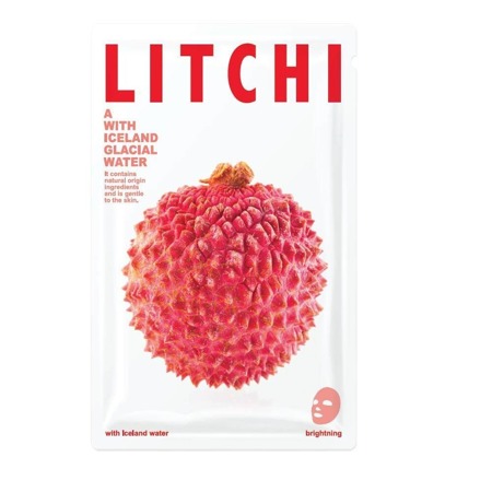 Kaukė A Su Islandijos ledynų vandeniu šviesinanti kaukė Litchi 20g