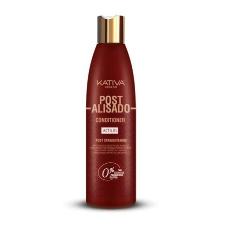 Keratin Post Alisado kondicionierius odżywka do włosów z keratyną roślinną przedłużająca efekt wygładzenia 250ml