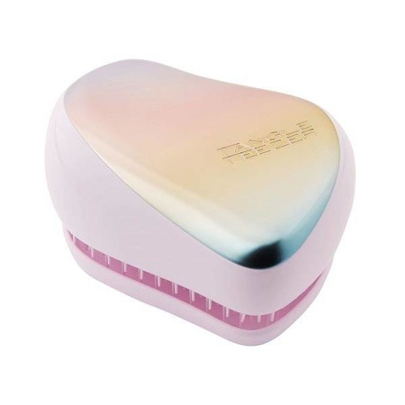 Kompaktiškas plaukų šepetys Compact Styler Hairbrush Pearlescent Matte Chrome