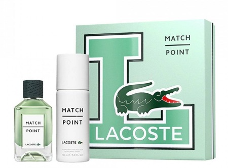 LACOSTE Match Point EDT 100ml + DEO 150ml