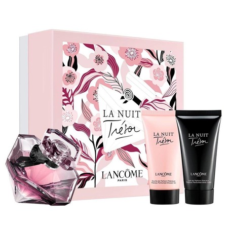 LANCOME La Nuit Tresor EDP 50ml + kūno losjonas 50ml + dušo želė 50ml