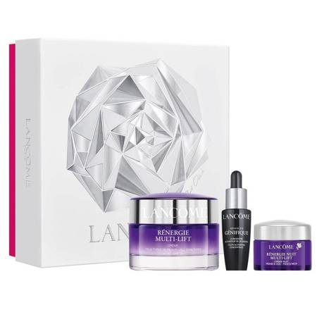 LANCOME_SET Rénergie Multi-Lift Cream 50ml + Renergie Nuit Multi-Lift Night Cream 15ml + Advanced Génifique Youth Activating Concentrate 10ml