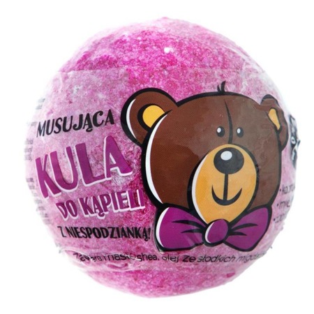 LAQ Putojantis vonios burbulas su siurprizu Pink 120g