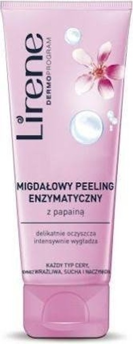 LIRENE Dermoprogram fermentinis migdolų pilingas su papainu 75ml