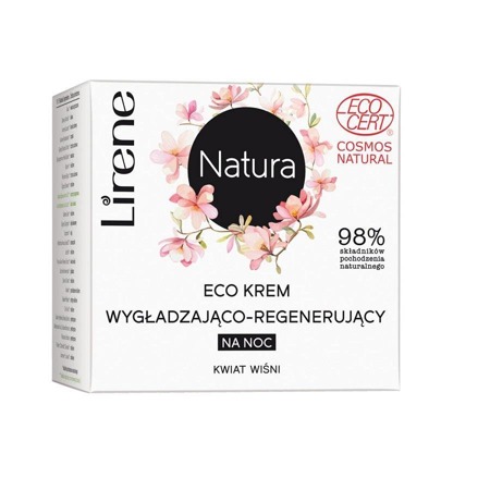 LIRENE Natura Eco naktinis kremas Cherry Blossom 50ml