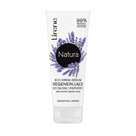 LIRENE Natura Eco rankų ir nagų kremas Lavender 75ml