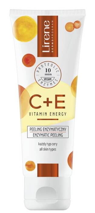 LIRENE_C+E Vitamin Energy rewitalizujący peeling enzymatyczny 75ml