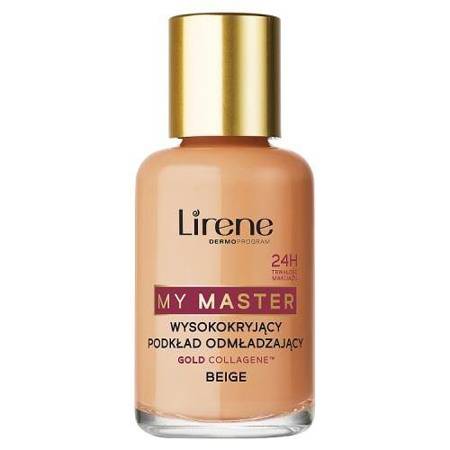 LIRENE_My Master High Coverage Foundation wysoko kryjący podkład odmładzający Beige 30ml