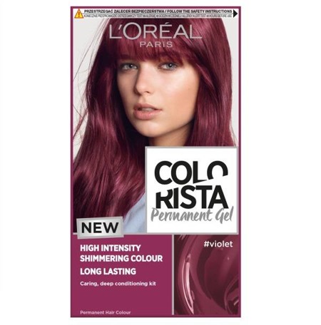 L'OREAL Colorista permanentinis gelinis violetinis