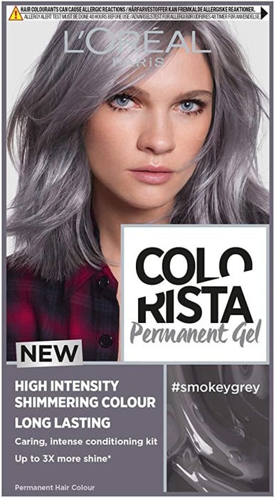 L'OREAL Colorista permanentinis gelis Smokeygrey