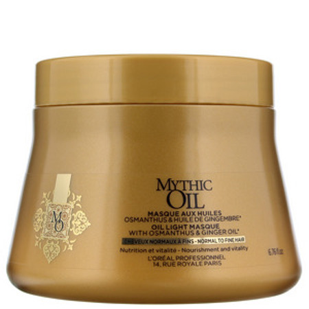 L'OREAL PROFESSIONNEL_Mythic Oil Light Masque kaukė kaukė iki plaukų cienkich i normalnych 200ml