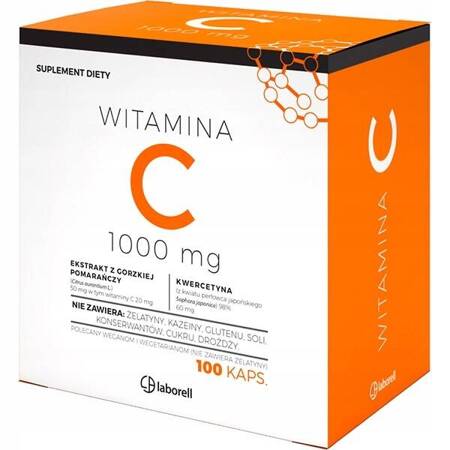 Laborell Vitaminas C 1000 mg 100 kapsulių