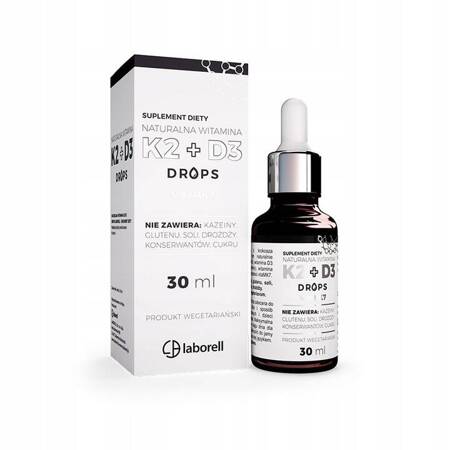 Laborell Vitaminas D3 + K2 30 ml lašais