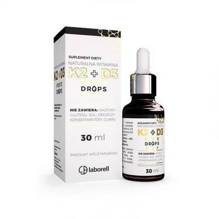 Laborell Vitaminas D3 + K2 Forte lašai 30 ml