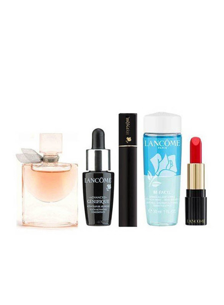 Lancome Advanced Génifique 7ml + La vie est belle Edp 4ml + Hypnôse Mascara 2ml + Bi-facil 30ml + L'Absolu Rouge Fini Satiné Teinte 132