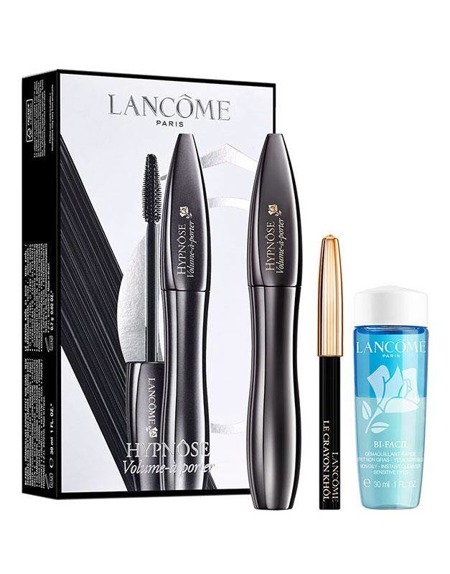 Lancome Hypnose Volume-à-Porter 01 Noir Intense 6,5ml + Mini Crayon Khol 01 Noir 0,7g + Bi Facil makiažo valiklis 30ml