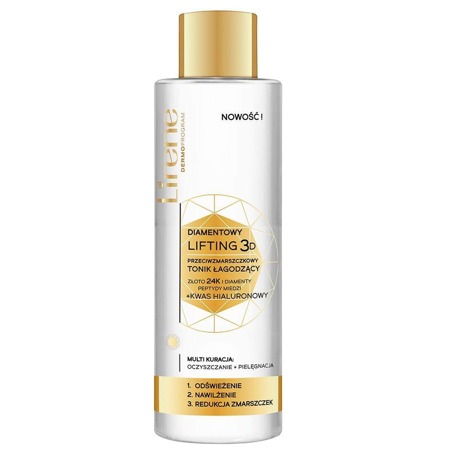 Lirene Diamentowy Lifting 3D raminamasis tonikas nuo raukšlių 200ml