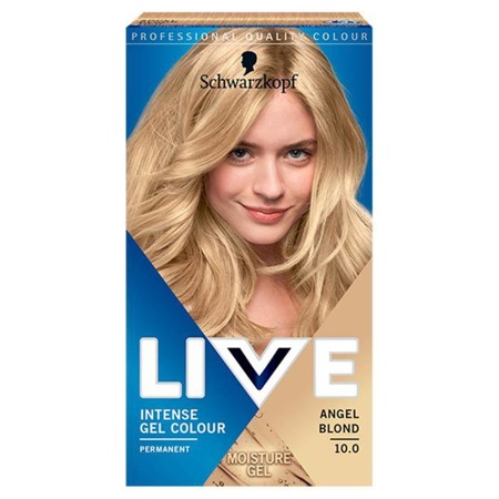 Live Intense Gel Colouring geliniai plaukų dažai 10.0 Angel Blonde