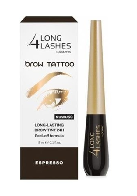 Long 4 Lashes Brow Tattoo permanentinis antakių makiažas Espresso 8ml