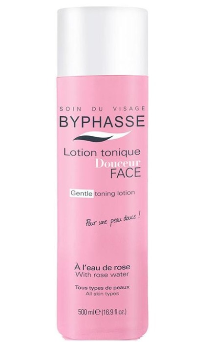 Lotion tonique Douceur Face rose tonikas 500ml