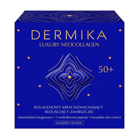 Luxury Neocollagen 50+ kolagenowy krem wzmacniający do redukcji zmarszczek na dzień i na noc 50ml