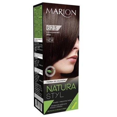 MARION Natura Styl Color 623 Šokoladinė ruda 80ml