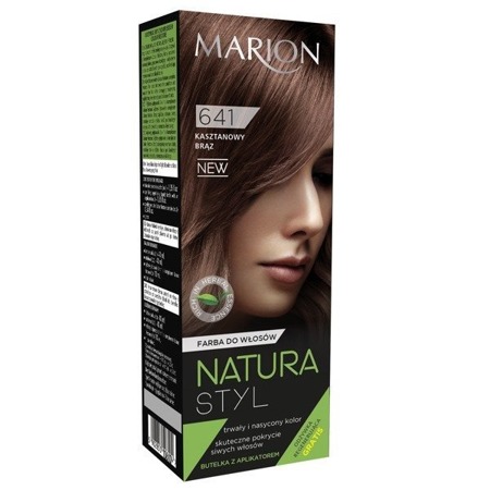 MARION Natura Styl Color 641 Kaštoninė ruda 80ml