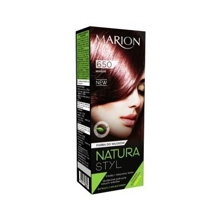 MARION Natura Styl Color 650 raudonmedžio spalva 80ml