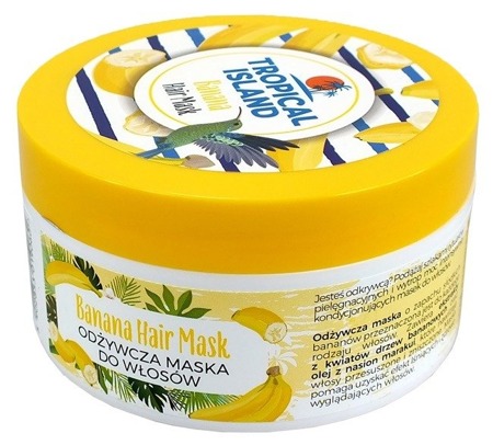 MARION Tropical Island plaukų kaukė Bananas 200ml