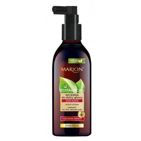 MARION_Botanical Energy galvos odos įtrinimas ploniems ir ploniems plaukams Ženšenis 150ml