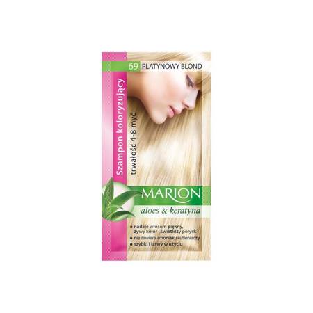 MARION_Szampon koloryzujący 4-8 myć 69 Platynowy Blond 40ml